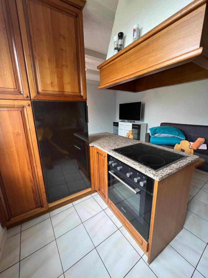 Tiny Apartment With Amazing View, Garden & Terras Schattdorf ภายนอก รูปภาพ
